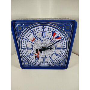 M&S Working Clock Tin (Empty, Unused) – London Collector Tin - Marks & Spence